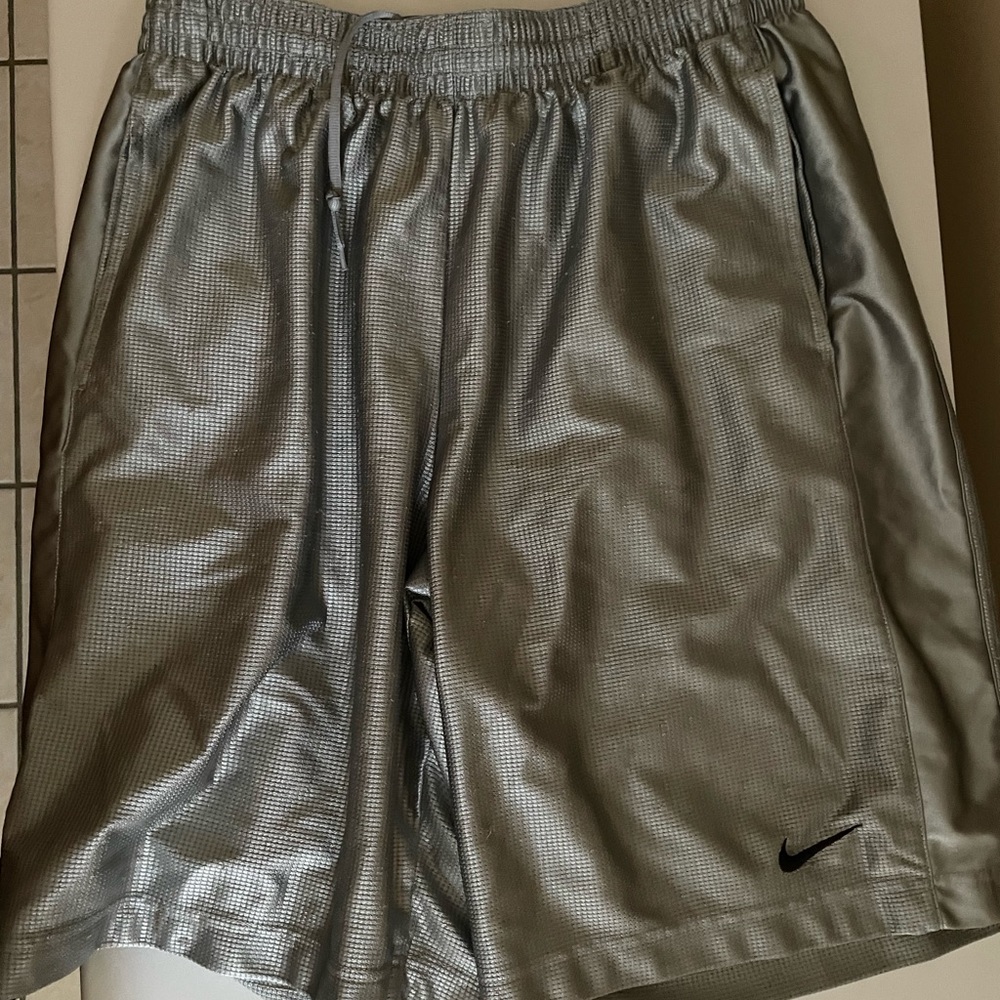 Sliver mens nike basketball shorts